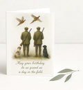 Country Shooting Birthday Card, Pheasant Shooting Card, Field Sports Birthday Card